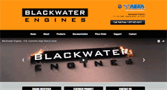 Desktop Screenshot of blackwaterengines.com