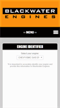 Mobile Screenshot of blackwaterengines.com